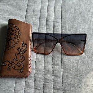 Sunglasses with case